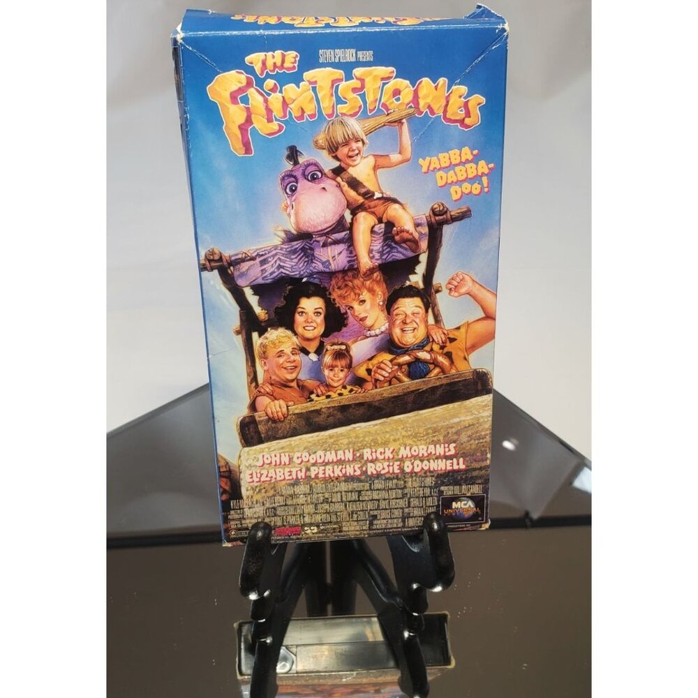 The Flintstones Yabba Dabba Doo! VHS Tape Movie 1994 John Goodman